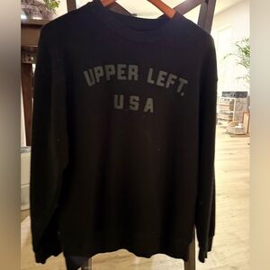 Black Upper NW Sweater (L, Unisex)